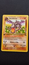 Pokemon Aerodactyl 16/62 Fossil Rara Prima Edizione NO HOLO Wizards ITA [S5]
