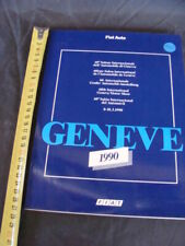 Cartella stampa Fiat salone auto 1990 Uno Croma Tipo press