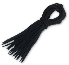 Dreadlocks lana nera fatti - in,