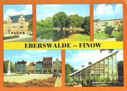 Cartolina eberswalde finow - cartolina,,