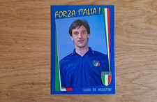 Cartolina "Luigi De Agostini",serie: "Forza Italia", non viagg. Panini 1987/88