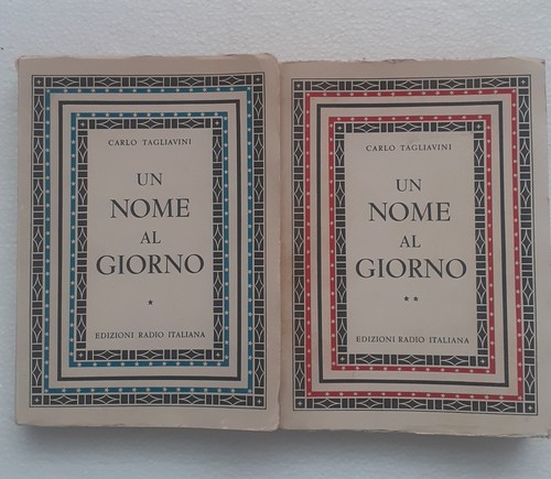 Carlo tagliavini voll un - tagliavini,
