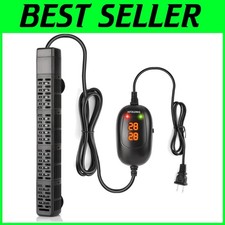 Riscaldatore Serbatoio Pesci Riscaldamento Rapido con Sensore Acqua Intelligente