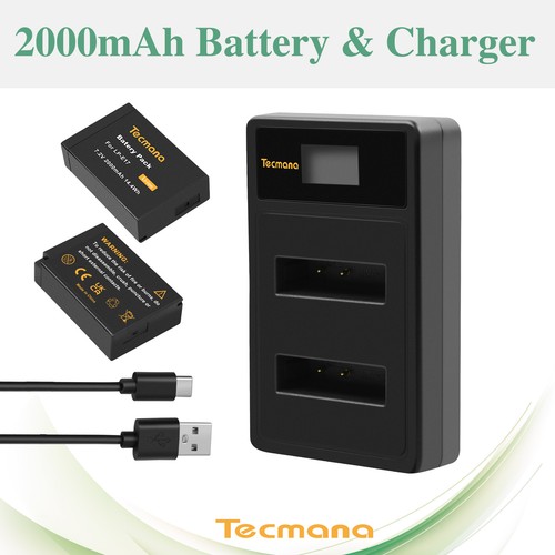 Batteria 2000mah per canon - 2000mah,