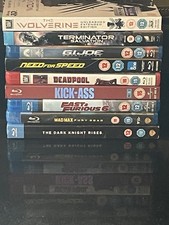 Blu-ray DVD Bundle Joblot x9