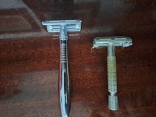 Lotto Rasoi di sicurezza:Vintage Gillette Rocket Flare Tip II(leggi bene) +Baili