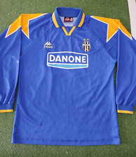 Juventus 1994-1995 Football SHIRT del Piero kappa Maglia Calcio Vintage Danone M