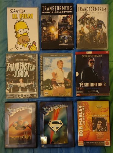 Dvd film musicali pezzi in - pezzi,