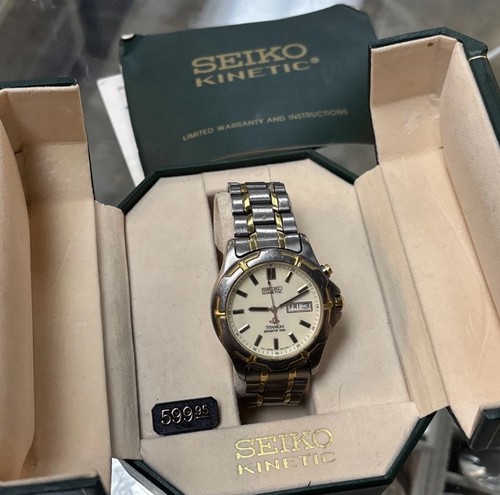 Orologio uomo seiko kinetic - uomo,