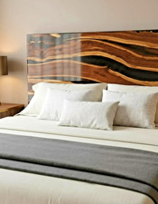 Testiera in legno resina