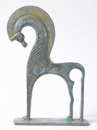Statua bronzo cavallo - bronzo,