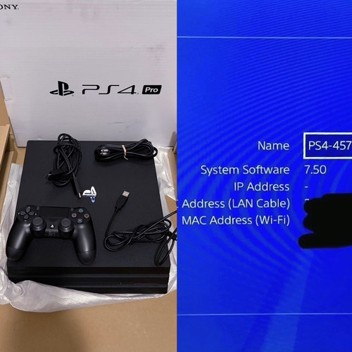 Console low firmware ps4 pro - ps4,