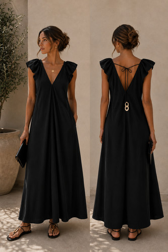 Zara abito lungo con - abito,