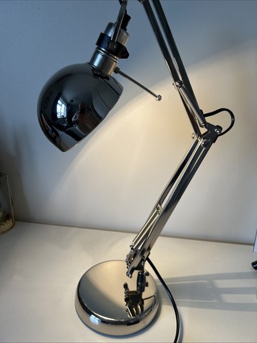 Ikea forsa silver lamp desk - lamp,