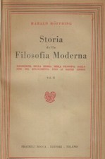 Storia della filosofia moderna