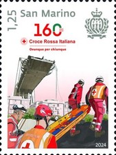 San marino 2024 - san, francobollo