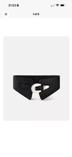 Cintura fascia pelle zara - cintura,
