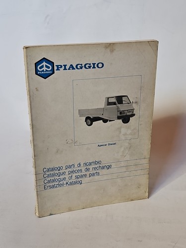 Piaggio apecar diesel - piaggio,