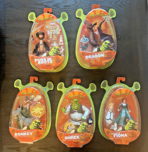 Shrek fiona donkey - donkey,, puss