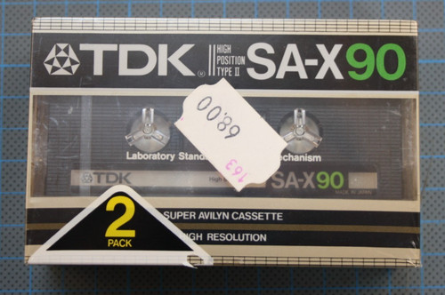 Cassette audio tape tdk - 2,