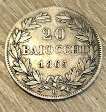 20 BAIOCCHI 1865 STATO