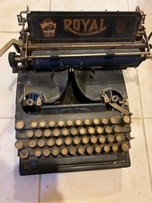 Antica scala macchina da scrivere Royal Standard n. 5 pianale art deco 1912? Winnipeg