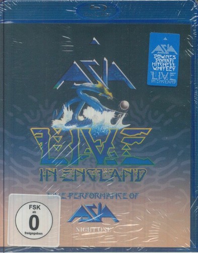 Asia live england dvd - live, in