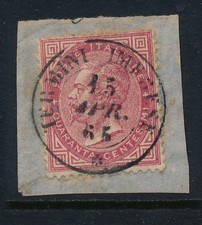 Italia 1865 DLR 40 cent. US su