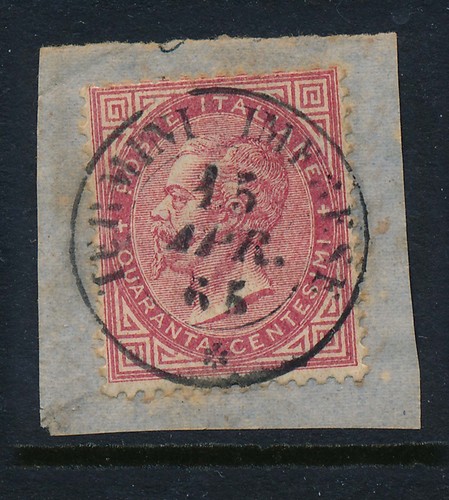 Italia 1865 dlr cent - 1865, su