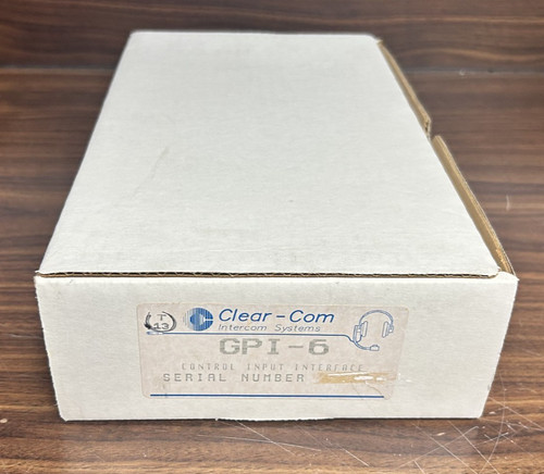 Clearcom gpi con piastra - clearcom,