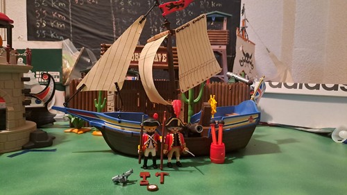 Barco playmobil ingleses - barco,