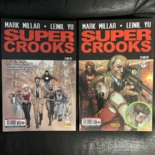 SUPER CROOKS SERIE COMPLETA 1-2 (PANINI COMICS PRESENTA 37-38) MARK MILLAR