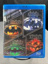 Batman 1,2,3&4 Blu-ray Tim