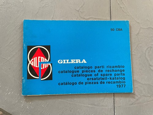 Gilera cba catalogo parti - 50,