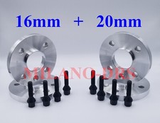 4 DISTANZIALI RUOTA 16+20mm