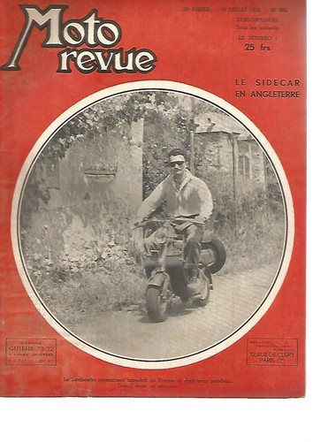 Moto revue 992 - revue, sidecar