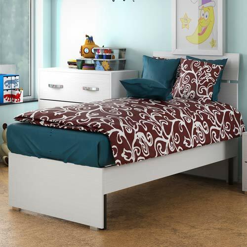 Letto legno piazza - in, e