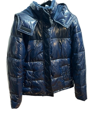 Giacca blu navy hollister - giacca,