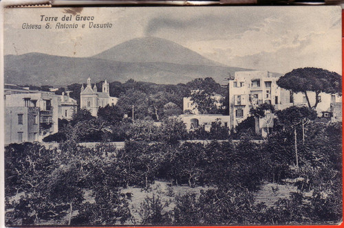 Cartolina torre del - torre,