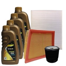 Kit Tagliando Per Ford Fiesta 1.4 GPL VI B-Max Benzina Filtri 4 Olio 5W40