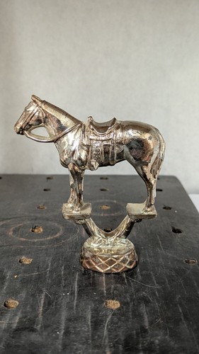 Statuina trofeo cavallo - , sella
