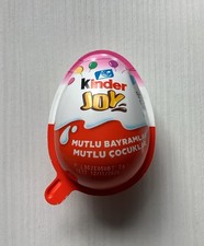 SORPRESINE OVETTO KINDER JOY FERRERO EDIZIONE STRANIERA TURCA TURCHIA NUOVO ROSA