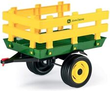 PEG PEREGO JOHN DEERE STAKE SIDE TRAILER - RIMORCHIO PER EXCAVATOR MAXI PEG