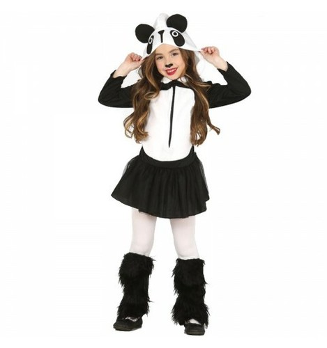 Costume panda bianco nero - panda,