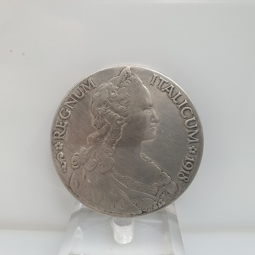 Tallero 1918 eritrea - 1918, argento