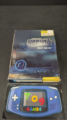 Naruto uncut box set - box, (dvd)