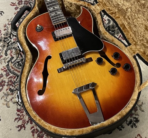 Gibson 175d sunburst 1973 - sunburst,