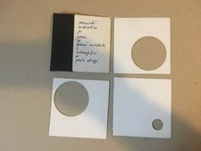 Scheggi Paolo Menabò indicativo di poesie di Gianni Malabarba s.d. (ma anni '60)