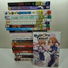 20 Mixed Manga Lot English PB