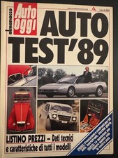 Rivista Auto Oggi Auto Test 89